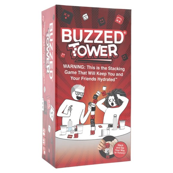Buzzed Tower - The Block Stacking, Tower Toppling, Adult Drinking Game by What D - Picture 2 of 12